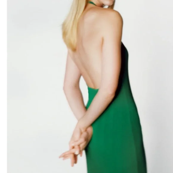 green backless knit dress Spandex Invisible Self Adhesive Strapless Push-Up Bra COCOMELODY CN0015